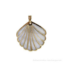 Craft metal abalone shell pendats for jewelry making